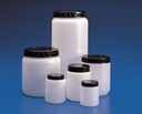 Sample container,PE,w/ inner lid,Ø111x128mm,1000ml