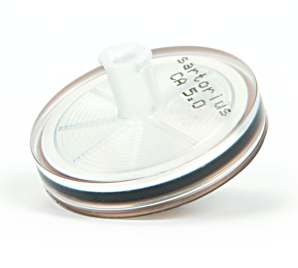 [1471710] Syringe filter, Sartorius CE-Minisart NML, CA, Ø28 mm, 5,0 µm, sterile, 50 pcs