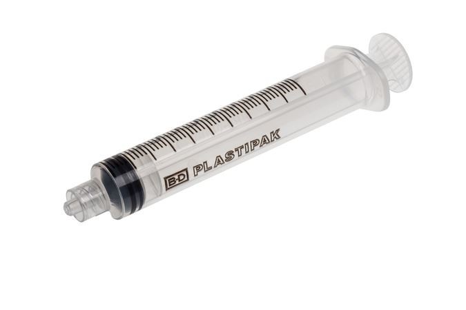 [6050095] Plastipak syringe 5 ml, luer lok tip, centred