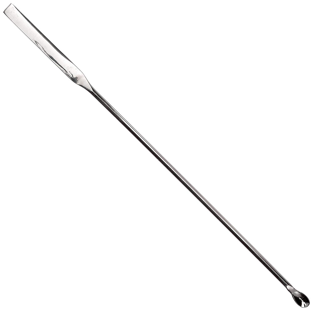 [6076279] Microspoon spatula 180 mm 18/10 steel type 1 shape