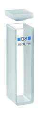 Micro Cuvette SUPRASIL®,10mm,500µl,PTFE lid, black