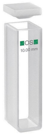 [6200342] Glass cuvette 100OS10mm spectral measured