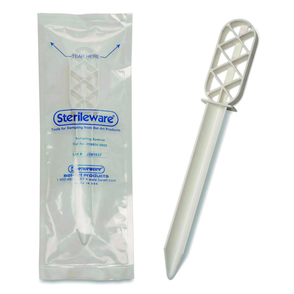Sample spatula, PS, sterile, 15 ml