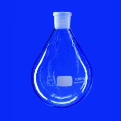 Evaporating flask w/conical ground joint,Ø25ml,5ml