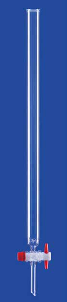 [6204838] Chromatography column without frit, Lenz-Laborglas, 400 mm, Ø20 mm, 125 mL