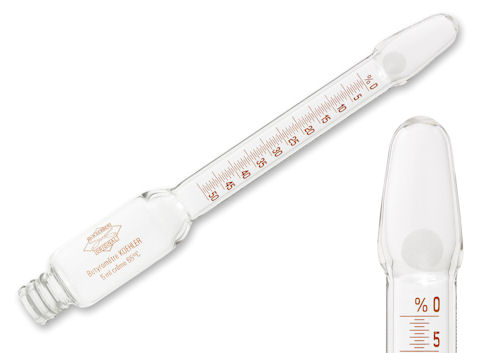[6224905] Cream Butyrometer Koehler Gerber Standard, 0-50%