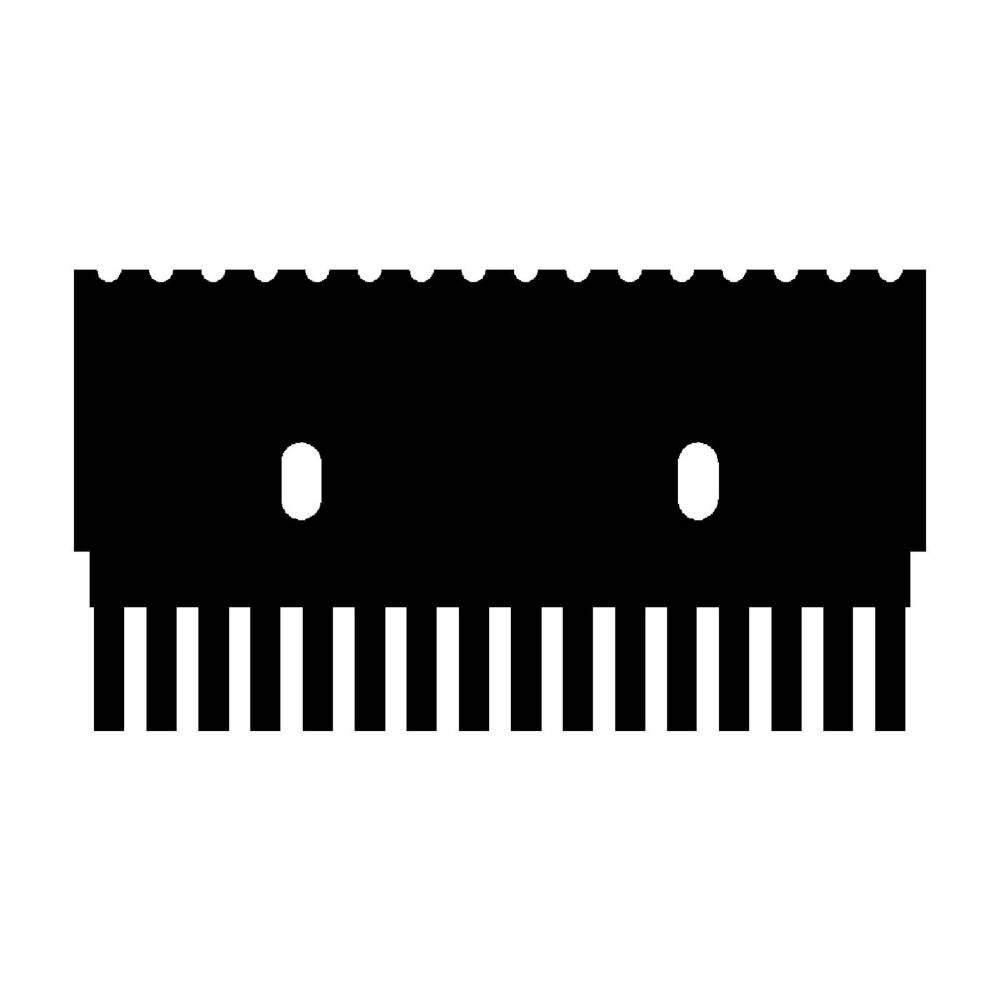 [6227254] Comb, 16 sample, 0.75 mm thick