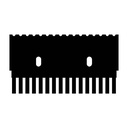 [6227254] Comb, 16 sample, 0.75 mm thick