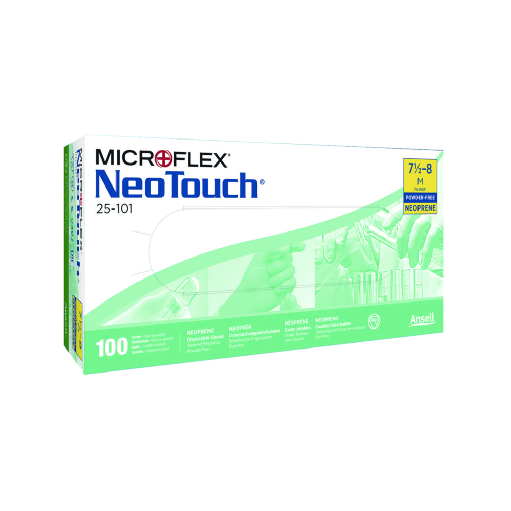 Neoprene gloves, Ansell Healthcare MICROFLEX NeoTouch 25-101, size S (6,5-7)