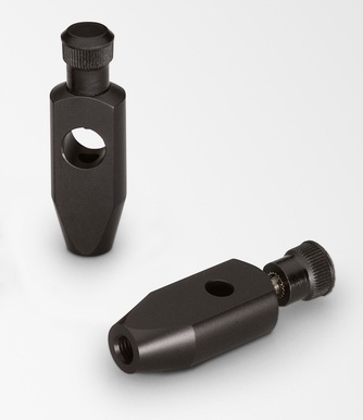 Holder for flexible light guides. Schott, holder for 8mm light guides that cant stand alone