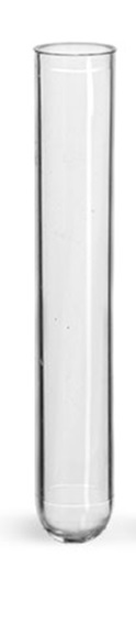 Test tubes 10 ml PS, cylindrical, 16 x 100 mm