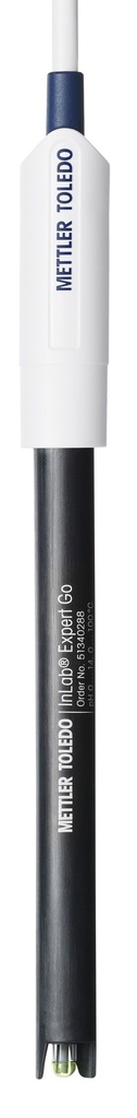 [6233316] pH electrode, Mettler-Toledo InLab Expert Go, plastic, gel, NTC, BNC/RCA 1,8 m