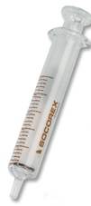 [6235425] Glass syringes 20 ml, Dosys 155 grad., glass luer
