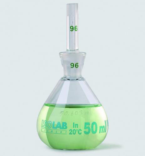 [6241603] Pyknometer 50 ml, glass, justified