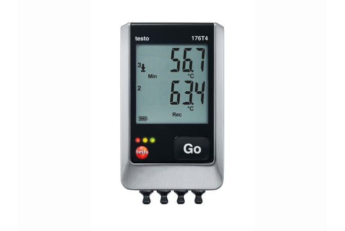 [6248028] 4 Channel Temperature Data Logger with external co
