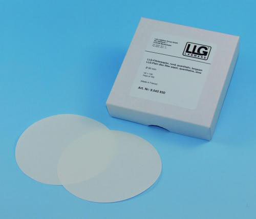 Filter circles, LLG, quantitative, medium, Ø55 mm, 5-8 µm, 100 pcs