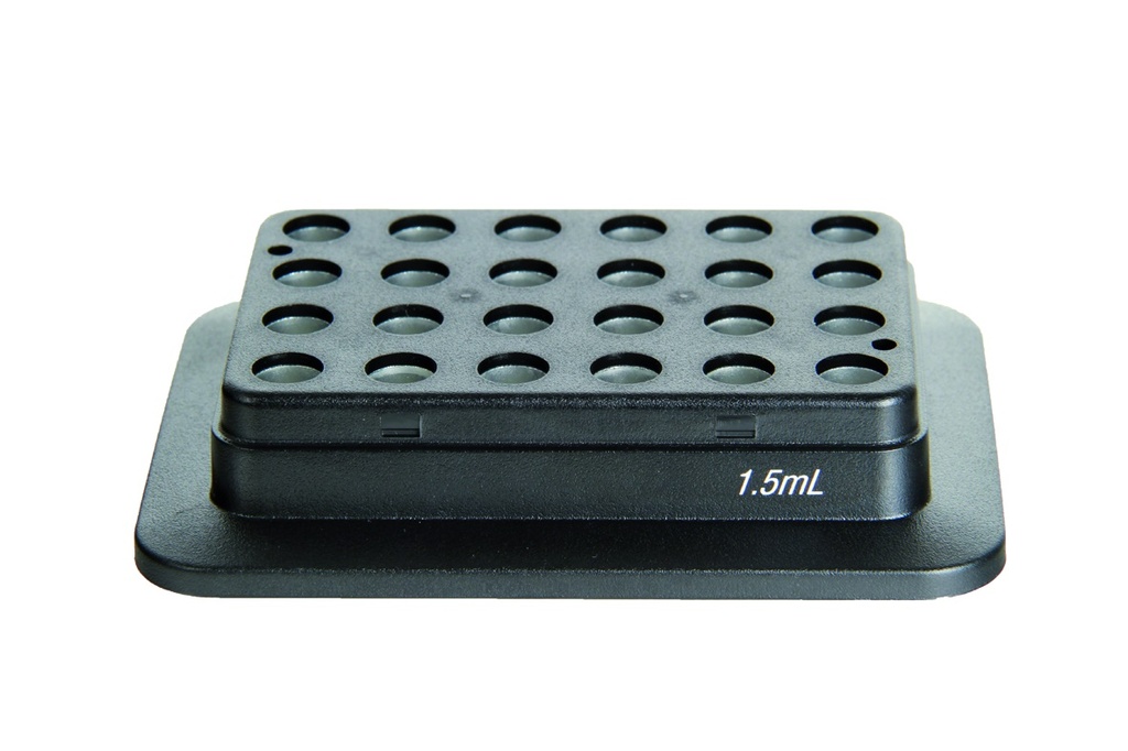 Heating block f/LLG-uniTHERMIX pro, 8 x 15 ml