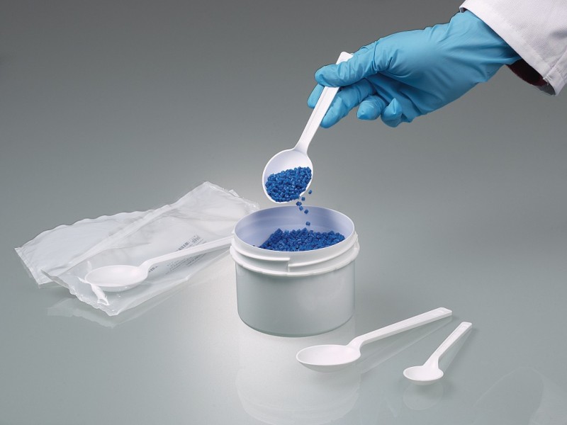 SteriPlast Bio sample spoon 170 mm PE, 10 ml