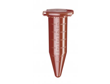Eppendor tubes 5.0ml amber,light protected, 2x100 pieces