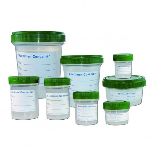 Sample container, PP, screw cap, Ø97mm, 150 ml