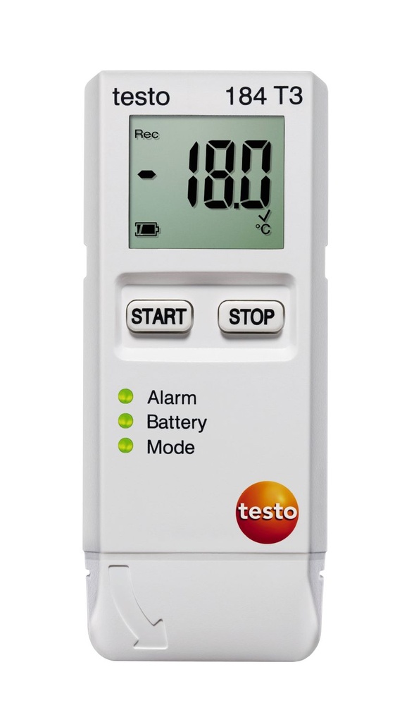 [6265711] Testo 184 T3 USB-datalog, temp.: -35 til 70°C