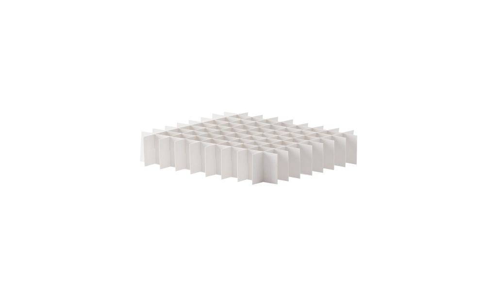 [6265799] Grid divider, TENAK, 133 x 133 mm, 22 mm high, 9 x 9 cells