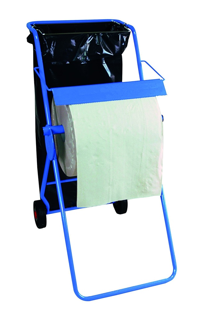 [6266990] Floor stand for waste bags, rolls up to 42cm width