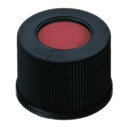 [6267111] Screw cap, LLG, N 10, black PP w. hole, rubber/PTFE 60 A