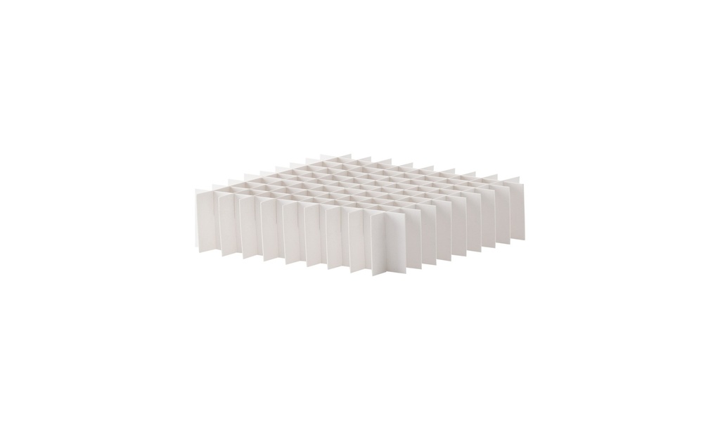 [1522120] Grid divider, TENAK, 133 x 133 mm, 30 mm high, 10 x 10 cells