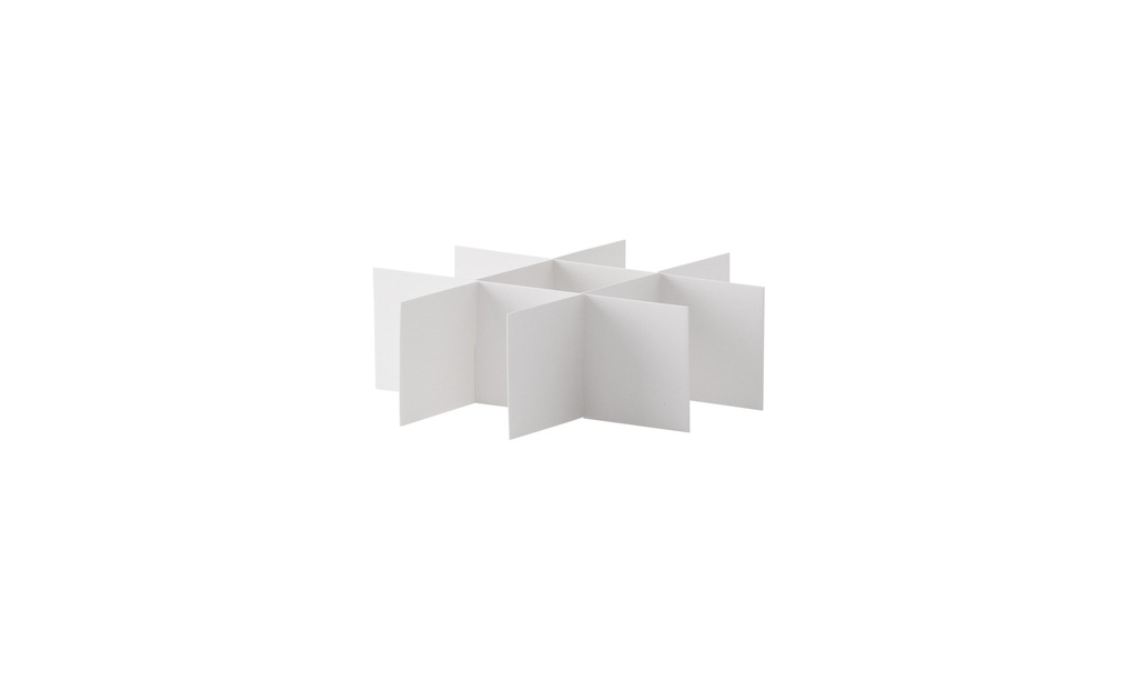 [1522129] Grid divider, TENAK, 133 x 133 mm, 40 mm high, 6 x 6 cells