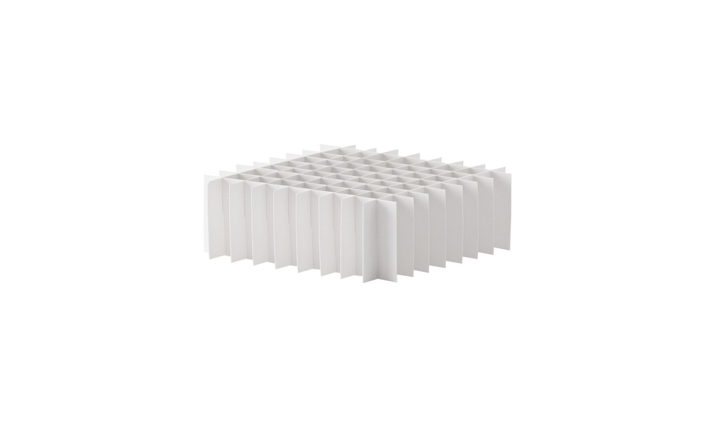 [1522134] Grid divider, TENAK, 133 x 133 mm, 40 mm high, 9 x 9 cells