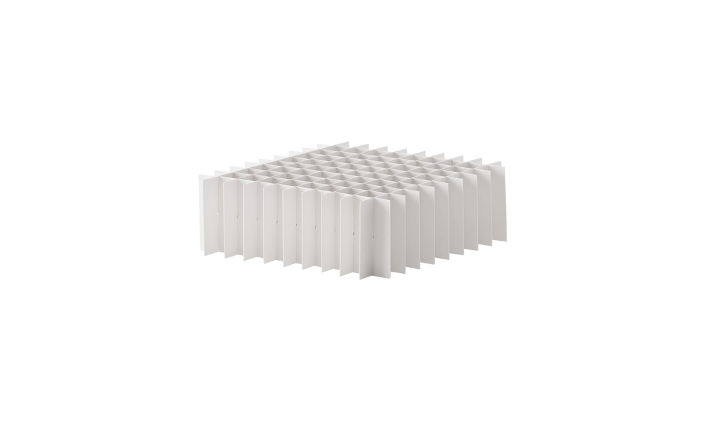 [1522136] Grid divider, TENAK, 133 x 133 mm, 40 mm high, 10 x 10 cells