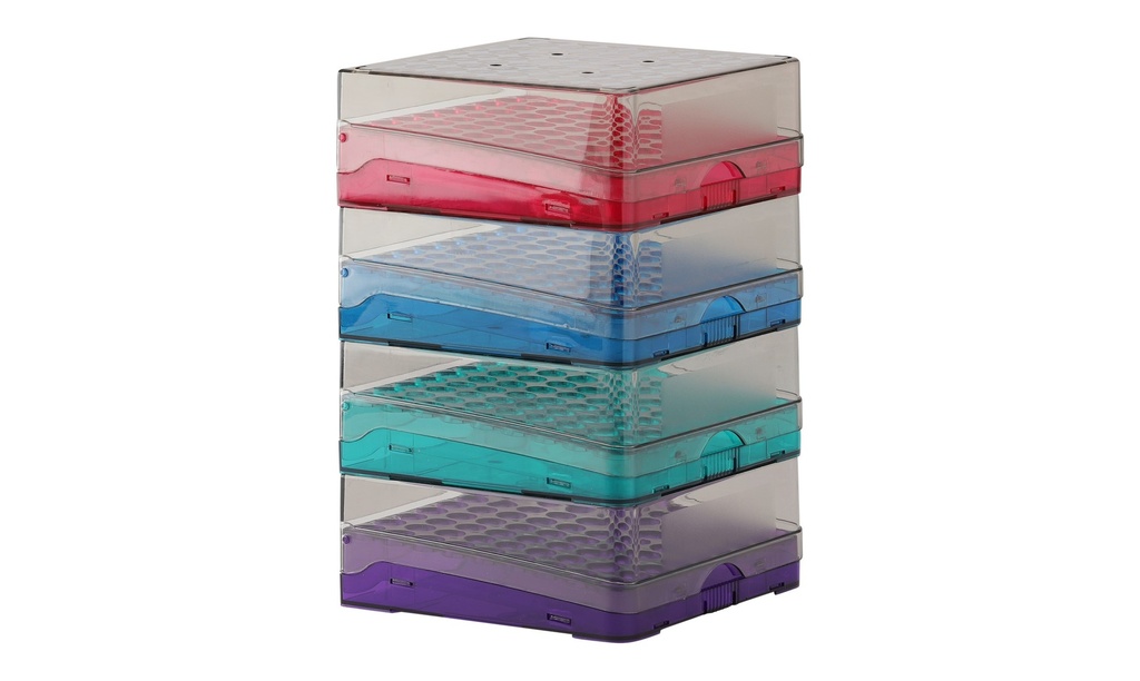 [1522405] Cryobox, TENAK, 133 x 133 x 53 mm, PC, 9 x 9, mixed colour