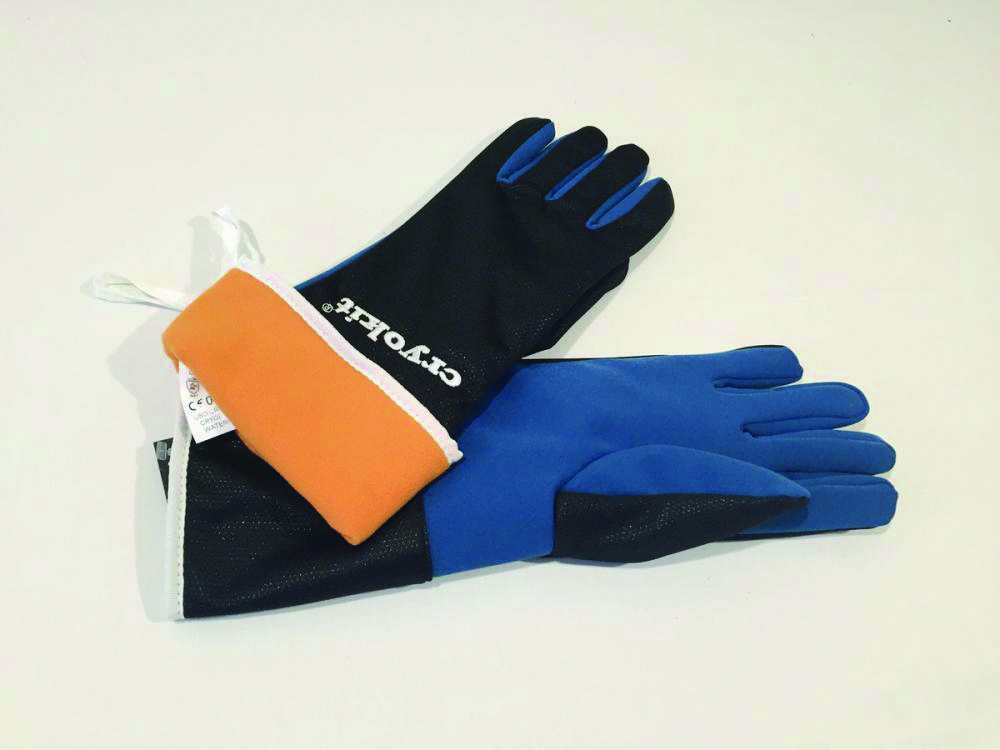 Cryo protection gloves, tec-lab Cryokit 400, size 9