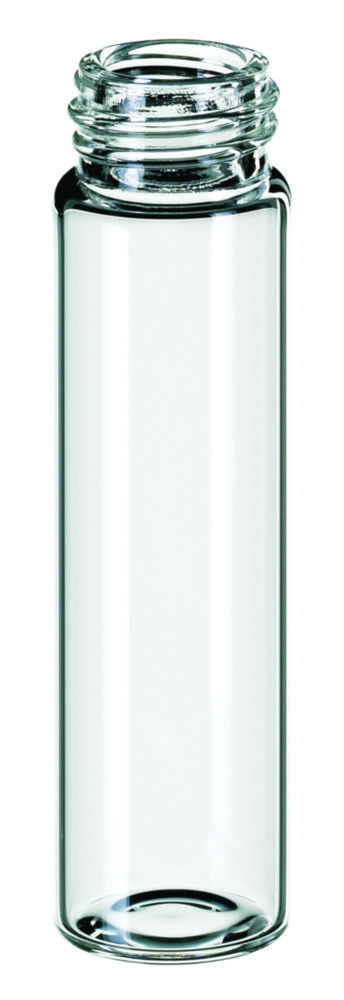 Storage vials w. screw neck, LLG, N 15, 12 mL, clear