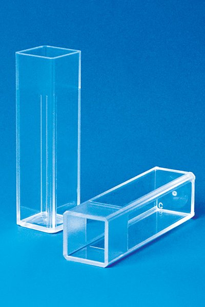 Cuvettes, makro, 2,5ml, 4 optical windows, UV, 500