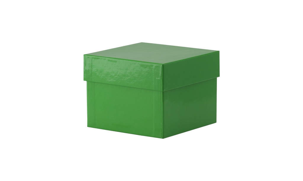 [1522783] Cryobox, TENAK, 133 x 133 x 100 mm, PP coated cardboard, green