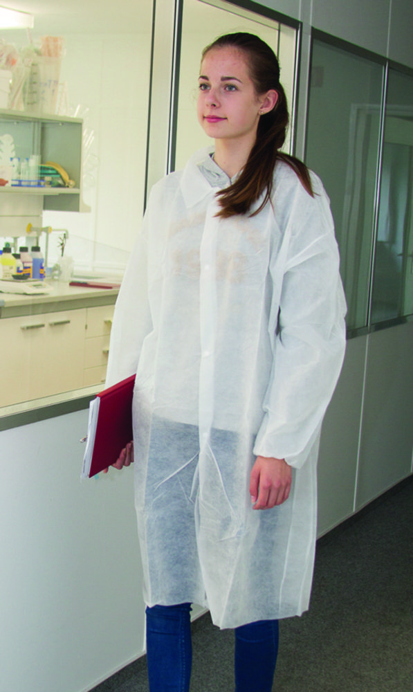 [6282796] Visitor gown, LLG, uni. Size, 50 pieces