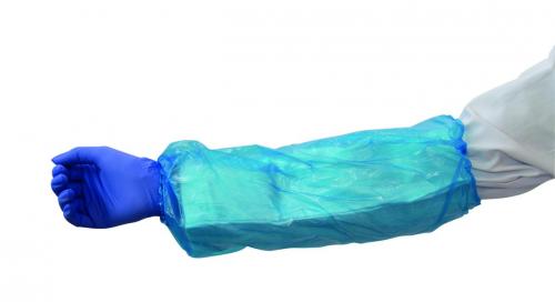 Protective Sleeves, LLG, 20 µm thick, blue, 100 pieces