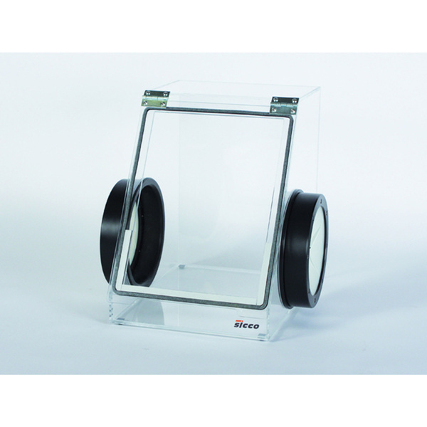 [6283002] Sicco Mini-Glove Box, clear, PMMA 300x400x400 mm