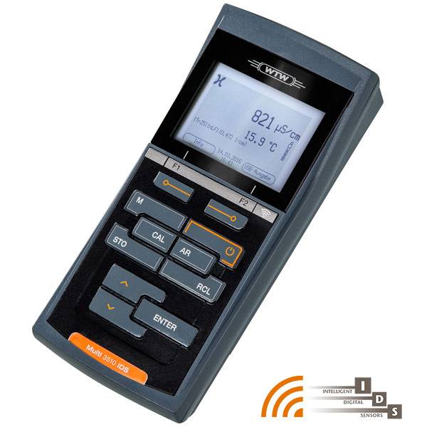 Multiparameter meter, WTW MultiLine 3510 IDS Set 3, 1 channel, w. cond-probe