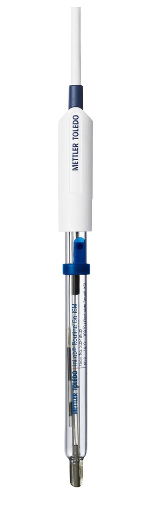 [6284124] pH electrode, Mettler-Toledo InLab Routine Go-ISM, glass, NTC, BNC/RCA 1,8 m