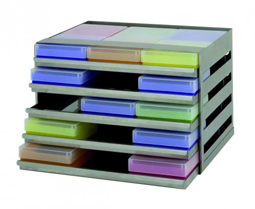 [6284406] Drawer shelf B35-RS for B35 model -  5 shelves/30 boxes 52mm