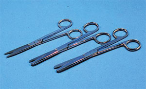 [0976505] Scissors, poined-blunt, 130mm