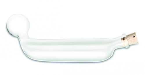 [6286260] Extraction tube "Majonnier" w/round ball, w/spout