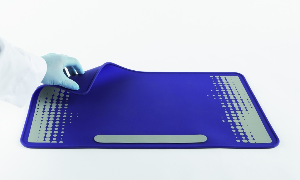 [6286312] Laboratory mat FDA, 35x60cm, purple, grey / purple