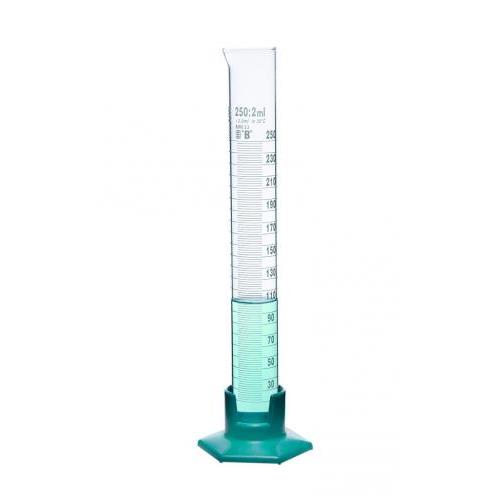 [6286603] Vol.cylinder 250 ml, high form glass, cl.B, white