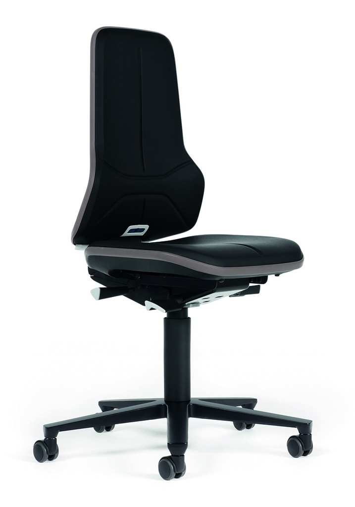 [6287722] Lab chair Neon 2, Cool grey Leatherette Magic