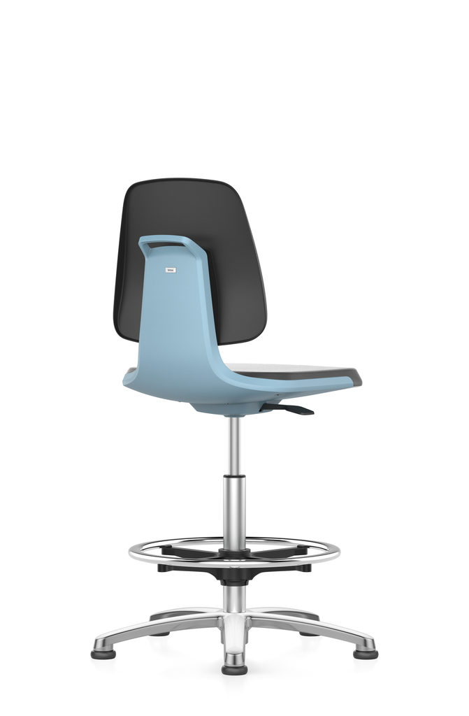 [6287738] Lab chair Labsit, Foot ring, PU foam 9588, blue