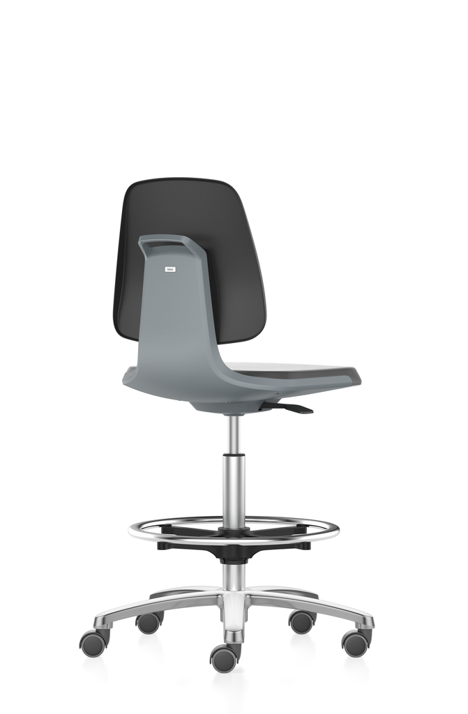 [6287742] Laboratory chair Labsit, Foot ring, Leatherette Ma
